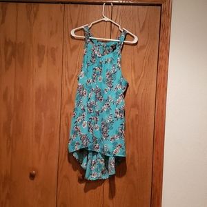 Long flowy torrid tank